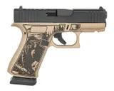 Glock G43X Tan / Black Bear 9mm 3.41 GMB Barrel 15-Rounds OR - Glock