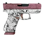 Glock G43X Black / White Paisley 9mm 3.41 GMB Barrel 15-Rounds OR - Glock