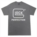 Glock Short Sleeve Big Logo T Shirt Medium Grey - Glock
