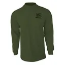 Glock OEM Born In Austria OD Green Long Sleeve T-Shirt XX-Large - Glock