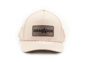 GrabAGun Snapback Tan w/ Leather Patch - Grabagun