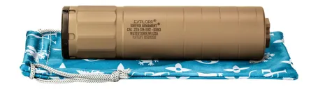 Griffin Armament Explorr Flat Dark Earth 5.56 1.5 Direct Thread Suppressor - Griffin Armament
