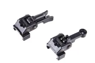 Griffin Armament M2 Front/ Rear Folding Sight Set Black Nitride - Griffin Armament