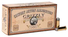 Grizzly Centerfire Handgun Brass .44 SPC 200-Grain 50-Rounds RNFP - Grizzly Ammo