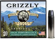 Grizzly Handgun Ammunition .357 Mag 200 Grain 20-Rounds WLNGC - Grizzly Ammo