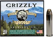 Grizzly Handgun Ammunition .357 Mag 148 Grain 20-Rounds JHP - Grizzly Ammo