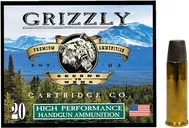 Grizzly Handgun Ammunition .41 Mag 265 Grain 20-Rounds WFNGC - Grizzly Ammo
