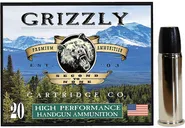 Grizzly Handgun Ammunition .44 Mag +P+ 355 Grain 20-Rounds WLNGC - Grizzly Ammo