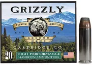 Grizzly Handgun Ammunition .45 Colt +P 300 Grain 20-Rounds BFP - Grizzly Ammo