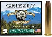 Grizzly High Performance .45-70 300 Grain 20-Rounds JHP - Grizzly Ammo