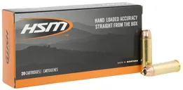HSM/Hunting Shack Classic Brass .500 SW 350-Grain 20-Rounds JHP - Hsm/Hunting Shack