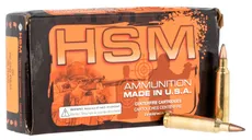 HSM VARMINT 22-250 REM 55GR SOFT POINT 20 ROUNDS PER BOX - Hsm/Hunting Shack
