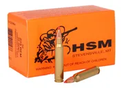HSM/Hunting Shack Varmint Brass .223 Rem 55-Grain 50-Rounds V-Max - HSM Ammo