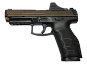 Heckler and Koch VP9A1 F Midnight Bronze 9mm 4.5 Barrel 15-Rounds w/ Holosun SCS - Heckler and Koch