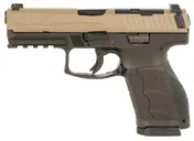 Heckler and Koch VP9A1 K Flat Dark Earth / Black 9mm 4.09 Barrel 15-Rounds - Heckler and Koch