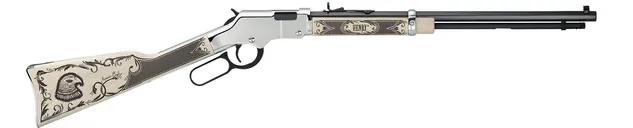 Henry Repeating Arms Golden Boy Silver American Eagle Walnut / Blued .22 LR .22 Short 20 Barrel 16-Rounds - Henry Repeating Arms