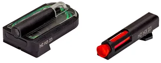 HiViz FastDot H3 Sight Set for Glock MOS 9mm / .40 SW / .357 Sig - HIVIZ