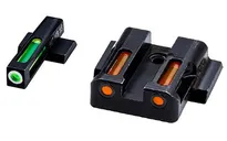 HiViz LiteWave H3 Front and Rear Sight for S&W M&P Shield - HIVIZ