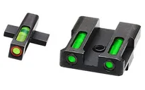 Hi-Viz LiteWave H3 Tritium/Litepipe Night Sights Fits Springfield XD/XDS/XDE/XDM - HIVIZ