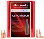 Hornady AEROMATCH .22 Cal / .224 69 Grain 500-Count HPBT - Hornady