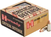 HORNADY CRITICAL DEFENSE 327 FEGERAL MAG 80GR FLEX TIP EXPANDING 25 ROUNDS PER BOX - Hornady