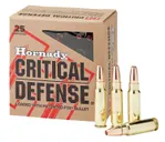 Hornady Critical Defense Nickel-Plated Brass 5.7 X 28 40 Grain 25-Rounds FTE - Hornady