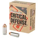 Hornady Critical Defense .40S&W 165-Grain 20-Rounds FTX - Hornady