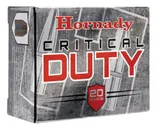 Hornady Critical Duty Nickel Plated Brass 10mm 175-Grain 20-Rounds FL - Hornady