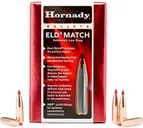 Hornady ELD-Match 6mm / .243 109 Grain 500-Count ELD-M - Hornady