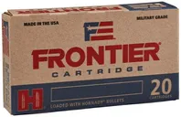 Frontier Cartridge Centerfire Rifle Brass .223 Rem 55-Grain 20-Rounds HPM - Hornady