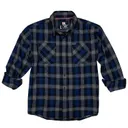 Hornady Gear Flannel Shirt Navy / Black / Gray 3XL - Hornady