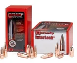 Hornady .30 Caliber .308 Diameter 180 Grain InterLock Round Soft Point Cannelured Bullet 100Rds - Hornady