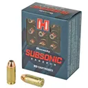 Hornady Subsonic Brass .40 SW 180-Grain 20-Rounds XTPHP - Hornady