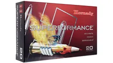 Hornady Superformance .25-06 Remington 90 Grain Copper Solid CX Brass Cased Centerfire Rifle Ammunition - Hornady