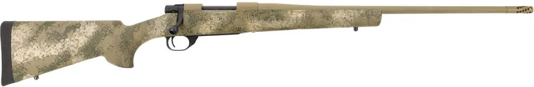 Howa 1500 Fence Line Burnt Bronze / Prairie Reaper Camo .300 AAC Blackout 16.25 Threaded Barrel 5-Rounds - Howa