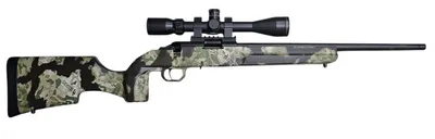 Howa M1100 Kryptek Obskura Transitional  .22 Mag 18 Threaded Barrel 10-Rounds w/ Kryptek Game Pro 4 12x40 - Howa