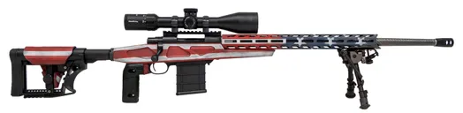 Howa M1500 American Flag .308 Win 24 Barrel 10-Rounds w/ Nikko Sterling Scope 4-16x50 - Howa