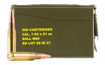 Igman M80 7.62 X 51 147 Grain 560-Rounds FMJ - Igman