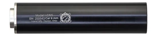 Inland I-CAN Suppressor 9mm 6 Direct Thread 1/2x28 - Inland Manufacturing