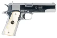 Iver Johnson 1911 Bright Polish Chrome .38 Super 5 Barrel 8-Rounds - Oaks Wholesale