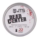 JTS Group Dead Center .22 Pellet 18.13 Grain 250-Rounds Domed - Jts Group