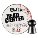 JTS Group Dead Center .22 Cal 21.53 Grain 250-Rounds Domed - Jts Group