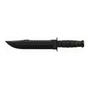 Ka-Bar Big Brother Fixed Knife - 9.38 Serrated/Bottom Straight Blade - Ka-Bar