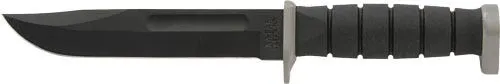 Ka-Bar D2 Extreme Fixed Blade Knife 7 Straight Edge w/ Plastic Sheath - Ka-Bar