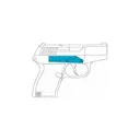 Kel-Tec Belt Clip Stainless for P-11 9mm Right Hand - KelTec