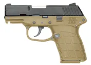 Kel-Tec PF-9 Pistol Tan Cerakote 9mm 3.1 Barrel 7-Rounds Automatic Hammer Block Safety - KelTec