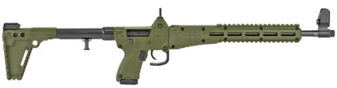 Kel-Tec SUB2000 OD Green 9mm 16.1 Barrel 10-Rounds Accessory Rails - KelTec