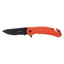 Kershaw Barricade Orange 3.5 Partially Serrated Drop Point 8Cr13MoV Blade - Kershaw Knives