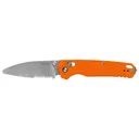 Kershaw Bel Air XL-EMT Orange XL EMT 3.25 Partially Serrated Sheepsfoot CPM MagnaCut Blade - Kershaw Knives