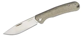 Kershaw 4320 Federalist USA-Made Double Detent Slipjoint Folding Knife 3.25 CPM-154 Stonewashed Clip Point Blade - Kershaw Knives